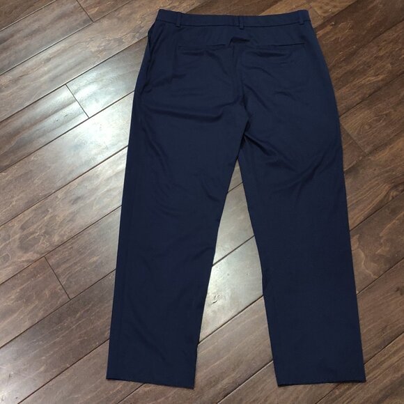 Lilly Pulitzer Travel Trousers UPF 50+ True Navy SIZE 14 - Picture 7 of 8